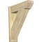 Ekena Millwork Traditional Slat Rough Sawn Outlooker, Douglas Fir, 8"W x 28"D x 32"H OUT08X28X32TRA06RDF - alternate 1
